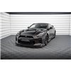 Maxton - Street Pro Lame Du Pare-Chocs Avant Nissan GTR R35 Facelift Noir-Rouge