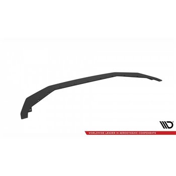 Maxton - Street Pro Lame Du Pare-Chocs Avant Nissan GTR R35 Facelift Noir