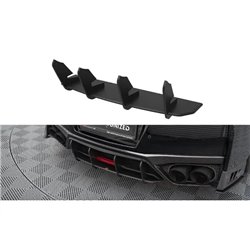Maxton - Street Pro Central Diffuseur Arriere Nissan GTR R35 Facelift Rouge