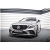 Maxton - Lame Du Pare-Chocs Avant V.2 Mercedes-AMG C43 Coupe / Cabrio / Sedan / Estate C205 / A205 / W205 / S205 Facelift 