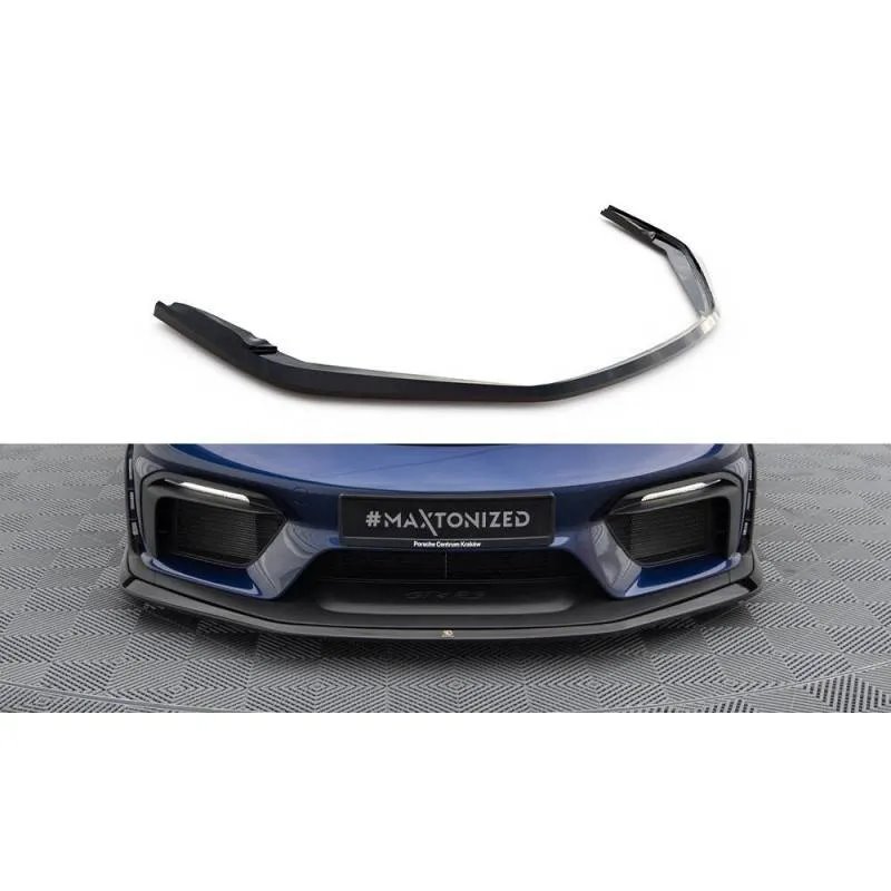 Maxton - Lame Du Pare-Chocs Avant Porsche 718 Cayman GT4 RS 982c