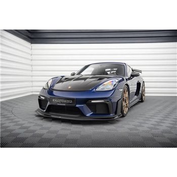 Maxton - Lame Du Pare-Chocs Avant Porsche 718 Cayman GT4 RS 982c 