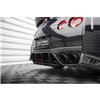 Maxton - Street Pro Central Diffuseur Arriere Nissan GTR R35 Facelift Noir-Rouge