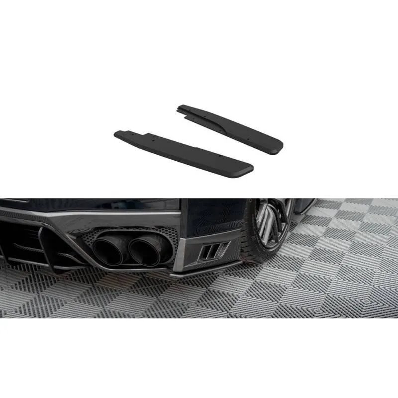 Maxton - Street Pro Lame Du Pare Chocs Arriere Nissan GTR R35 Facelift Noir