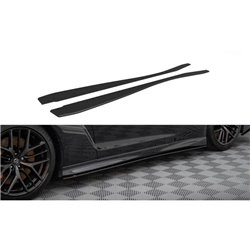 Maxton - Street Pro Rajouts Des Bas De Caisse Nissan GTR R35 Facelift Noir