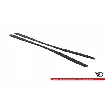 Maxton - Street Pro Rajouts Des Bas De Caisse Nissan GTR R35 Facelift Noir