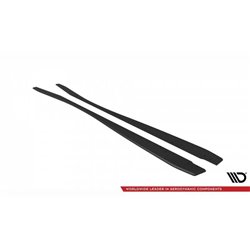 Maxton - Street Pro Rajouts Des Bas De Caisse Nissan GTR R35 Facelift Noir