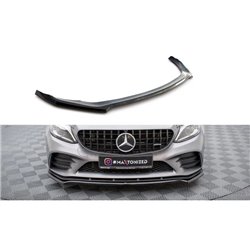 Maxton - Lame Du Pare-Chocs Avant V.1 Mercedes-AMG C43 Coupe / Cabrio / Sedan / Estate C205 / A205 / W205 / S205 Facelift