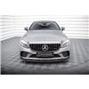 Maxton - Lame Du Pare-Chocs Avant V.1 Mercedes-AMG C43 Coupe / Cabrio / Sedan / Estate C205 / A205 / W205 / S205 Facelift 