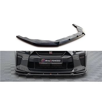 Maxton - Lame Du Pare-Chocs Avant V.2 Nissan GTR R35 Facelift