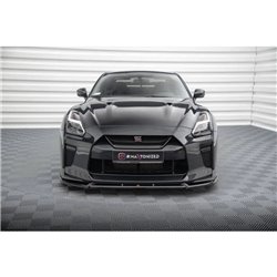 Maxton - Lame Du Pare-Chocs Avant V.2 Nissan GTR R35 Facelift 