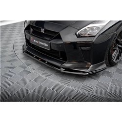 Maxton - Lame Du Pare-Chocs Avant V.2 Nissan GTR R35 Facelift 