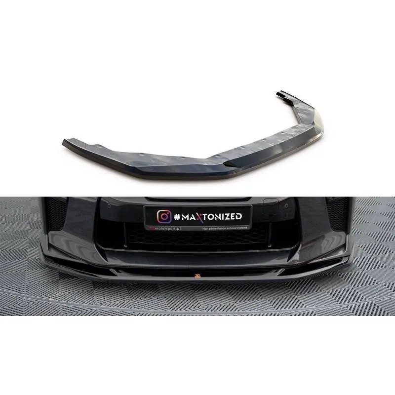 Maxton - Lame Du Pare-Chocs Avant V.1 Nissan GTR R35 Facelift
