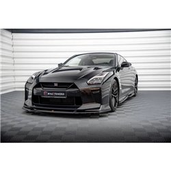 Maxton - Lame Du Pare-Chocs Avant V.1 Nissan GTR R35 Facelift 
