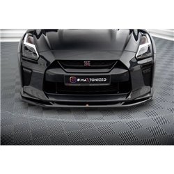 Maxton - Lame Du Pare-Chocs Avant V.1 Nissan GTR R35 Facelift 