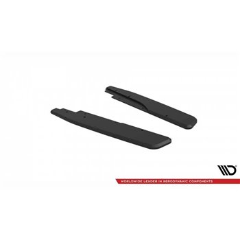 Maxton - Street Pro Lame Du Pare Chocs Arriere Nissan GTR R35 Facelift Noir-Rouge
