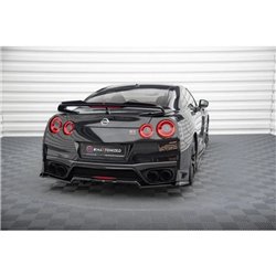 Maxton - Arriere Lame (avec une barre verticale) Nissan GTR R35 Facelift 