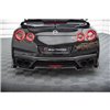 Maxton - Arriere Lame (avec une barre verticale) Nissan GTR R35 Facelift 