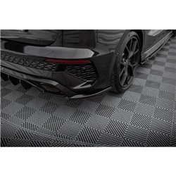 Maxton - Lames De Pare-Chocs Arrière Latérales V.2 Audi RS3 Sportback 8Y 