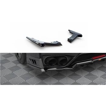 Maxton - Lames De Pare-Chocs Arrière Latérales Nissan GTR R35 Facelift