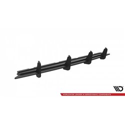 Maxton - Street Pro Central Diffuseur Arriere Audi Q8 S-Line Mk1 Noir