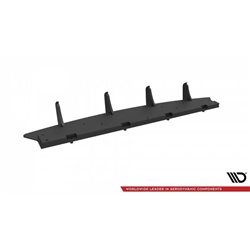 Maxton - Street Pro Central Diffuseur Arriere Audi Q8 S-Line Mk1 Noir