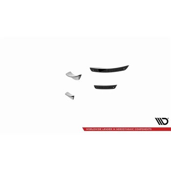 Maxton - Ailes de pare-chocs avant (Canards) Audi S3 / A3 S-Line 8V Sedan / Cabrio 