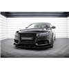 Maxton - Street Pro Lame Du Pare-Chocs Avant Audi S5 / A5 S-Line 8T Noir-Rouge + Rabats Brillant