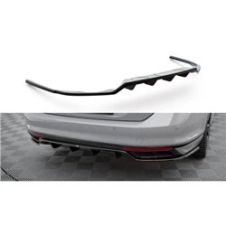Maxton - Arriere Splitter (avec une barre verticale) Volkswagen Passat R-Line B8 Facelift