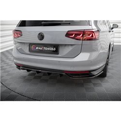Maxton - Arriere Lame (avec une barre verticale) Volkswagen Passat R-Line B8 Facelift 