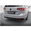 Maxton - Arriere Lame (avec une barre verticale) Volkswagen Passat R-Line B8 Facelift 