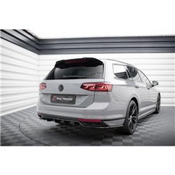 Maxton - Arriere Lame (avec une barre verticale) Volkswagen Passat R-Line B8 Facelift 