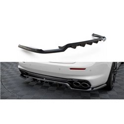 Maxton - Arriere Splitter (avec une barre verticale) Maserati Ghibli Mk3 Facelift