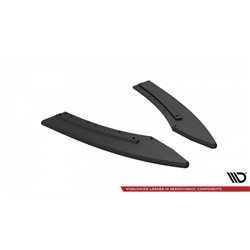 Maxton - Street Pro Lame Du Pare Chocs Arriere Audi S5 / A5 S-Line Coupe / Cabriolet 8T Noir