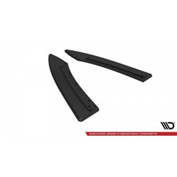 Maxton - Street Pro Lame Du Pare Chocs Arriere Audi S5 / A5 S-Line Coupe / Cabriolet 8T Noir