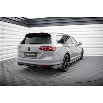 Maxton - Lames De Pare-Chocs Arrière Latérales Volkswagen Passat R-Line B8 Facelift 