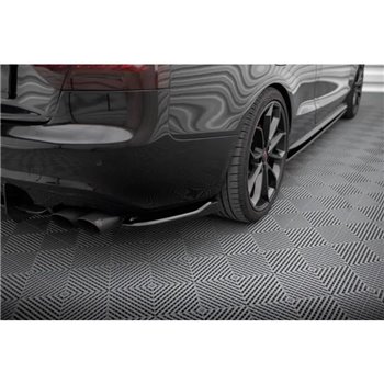 Maxton - Lames De Pare-Chocs Arrière Latérales V.1 Audi S5 / A5 S-Line Coupe / Cabriolet 8T 