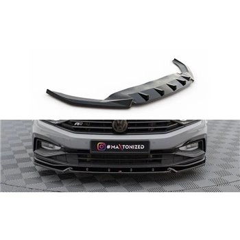 Maxton - Lame Du Pare-Chocs Avant V.1 Volkswagen Passat R-Line B8 Facelift