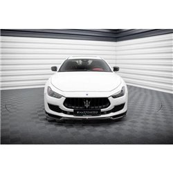 Maxton - Lame Du Pare-Chocs Avant V.1 Maserati Ghibli Mk3 Facelift 