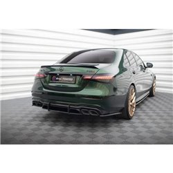 Maxton - Street Pro Central Diffuseur Arriere Mercedes-AMG E63 W213 Facelift Noir