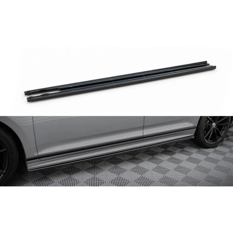 Maxton - Rajouts Des Bas De Caisse Volkswagen Passat R-Line B8 Facelift