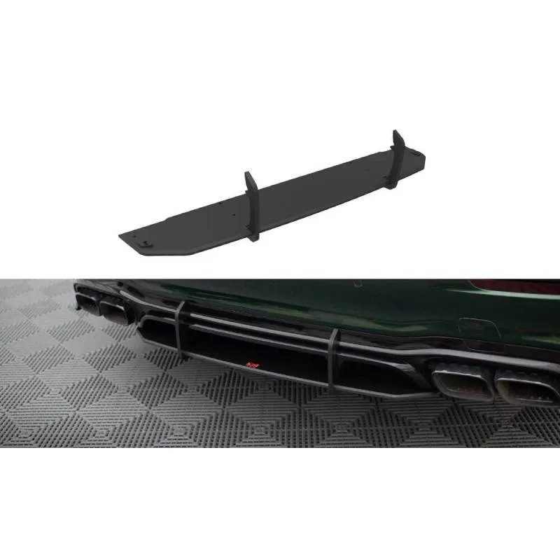 Maxton - Street Pro Central Diffuseur Arriere Mercedes-AMG E63 W213 Facelift Rouge