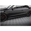 Maxton - Street Pro Rajouts Des Bas De Caisse Audi A5 / A5 S-Line / S5 Coupe / Cabrio 8T / 8T Facelift Noir