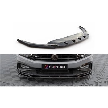 Maxton - Lame Du Pare-Chocs Avant V.2 Volkswagen Passat R-Line B8 Facelift