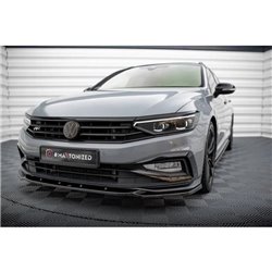 Maxton - Lame Du Pare-Chocs Avant V.2 Volkswagen Passat R-Line B8 Facelift 