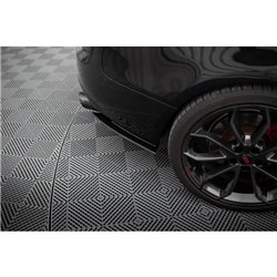 Maxton - Street Pro Lame Du Pare Chocs Arriere Audi S5 / A5 S-Line Coupe / Cabriolet 8T Noir-Rouge