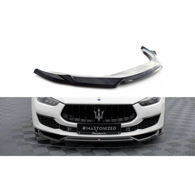 Maxton - Lame Du Pare-Chocs Avant V.2 Maserati Ghibli Mk3 Facelift