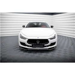 Maxton - Lame Du Pare-Chocs Avant V.2 Maserati Ghibli Mk3 Facelift 