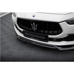 Maxton - Lame Du Pare-Chocs Avant V.2 Maserati Ghibli Mk3 Facelift 