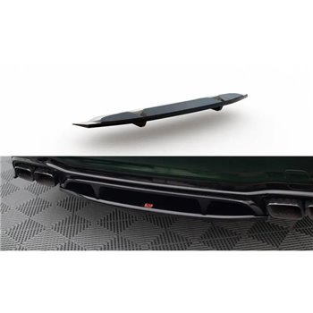Maxton - Arriere Splitter (avec une barre verticale) Mercedes-AMG E63 W213 Facelift